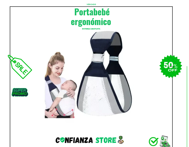 Portabebé Ergonómico 30% OFF