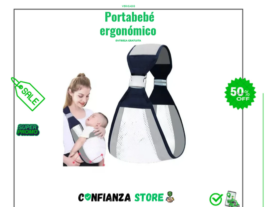 Portabebé Ergonómico 30% OFF